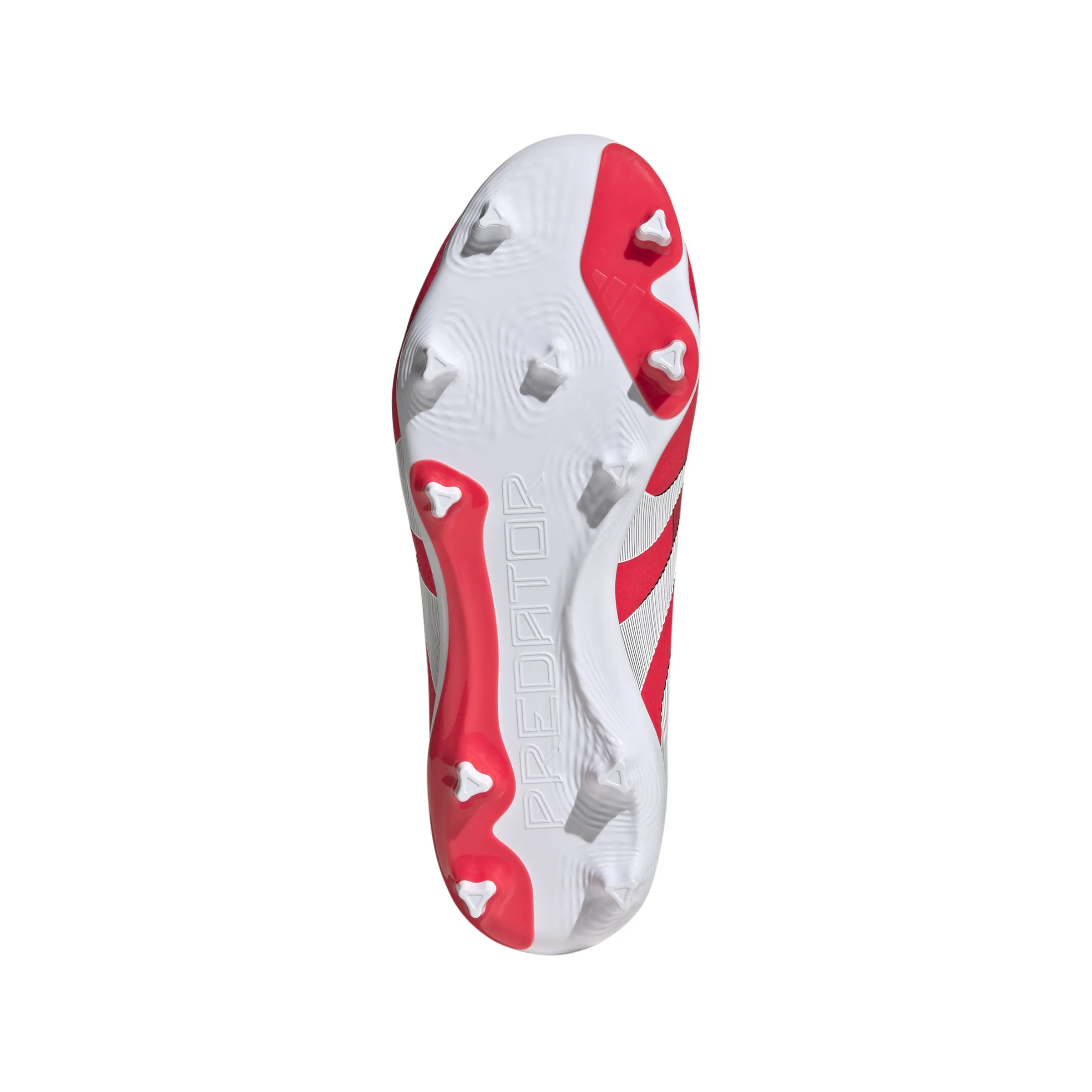 adidas Junior Predator League FG/MG Firm Ground Soccer Cleats - lucid red/ftwr white/core black