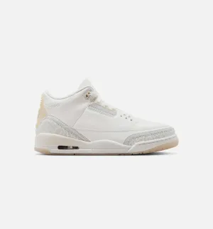 Air Jordan 3 Retro Craft Ivory Mens Lifestyle Shoe - Ivory/Grey Mist/Cream