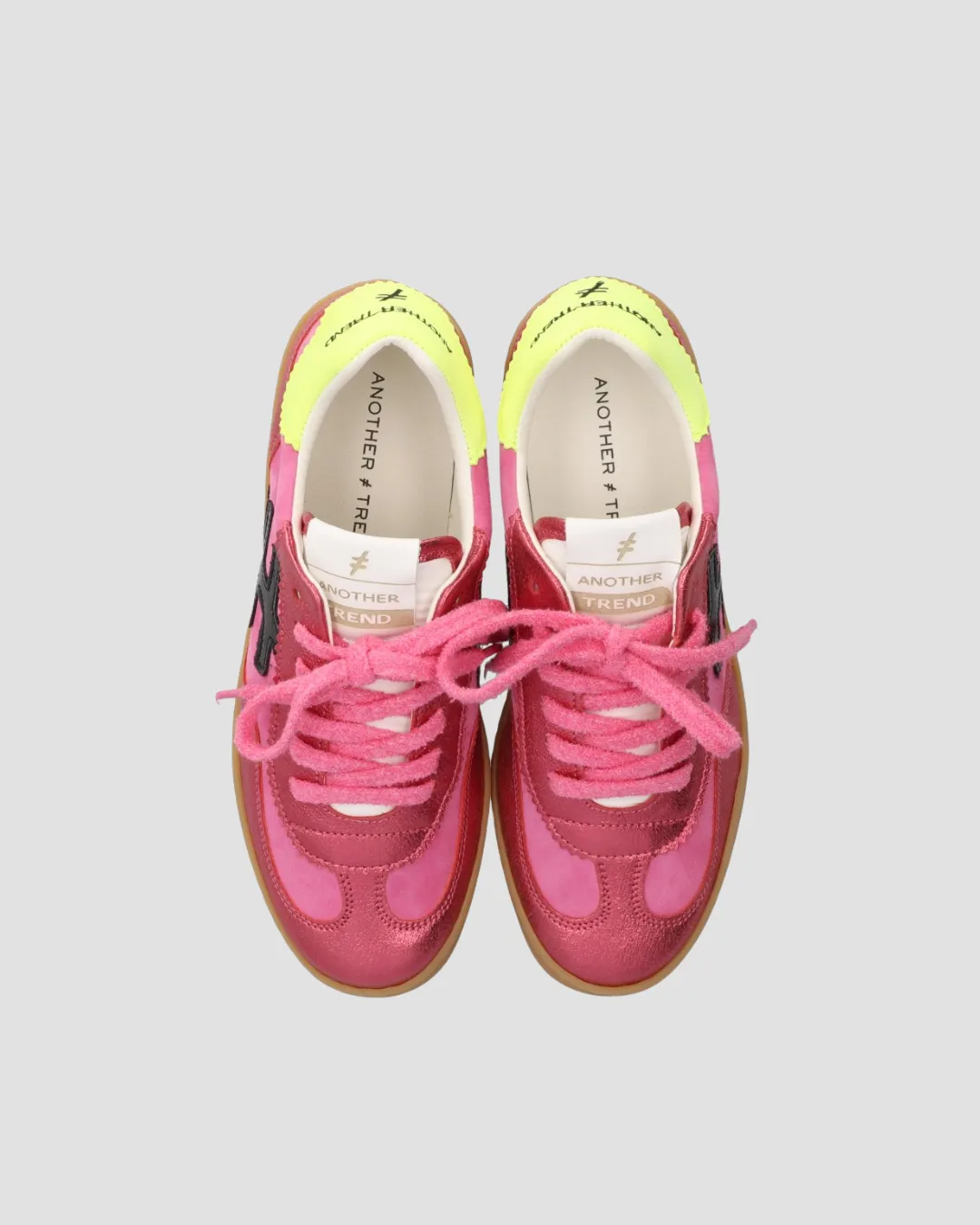 Another Trend Iconic Trainers Carmesi