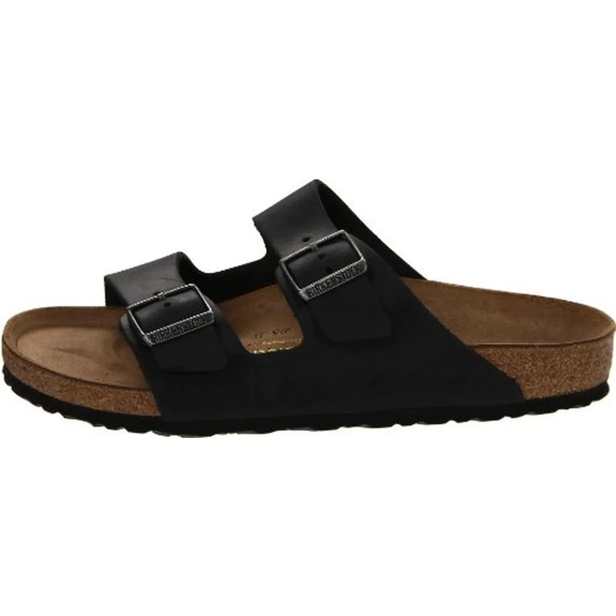 Arizona Mens Leather Coated Slide Sandals