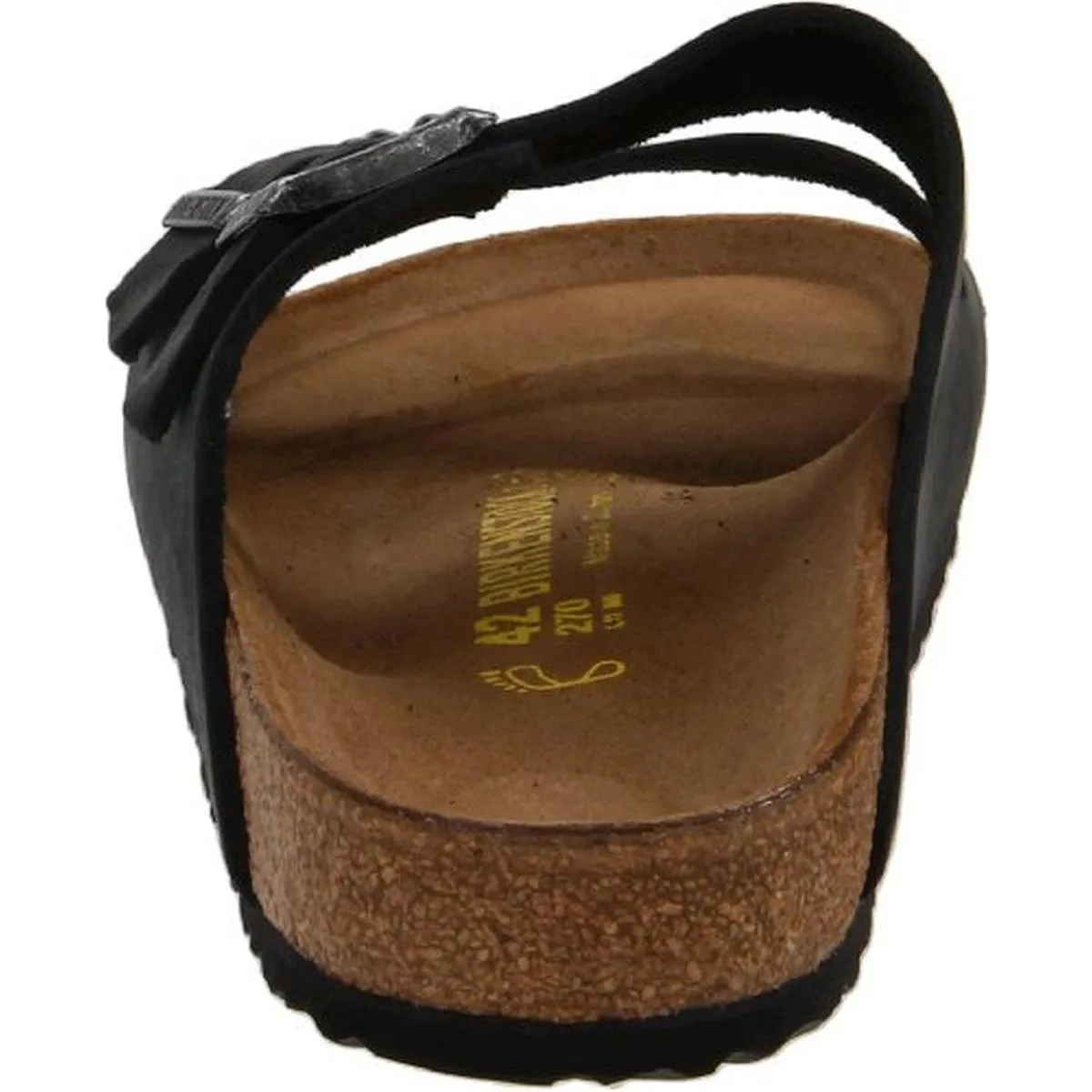 Arizona Mens Leather Coated Slide Sandals