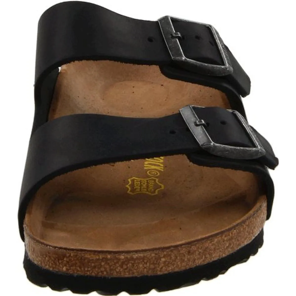 Arizona Mens Leather Coated Slide Sandals