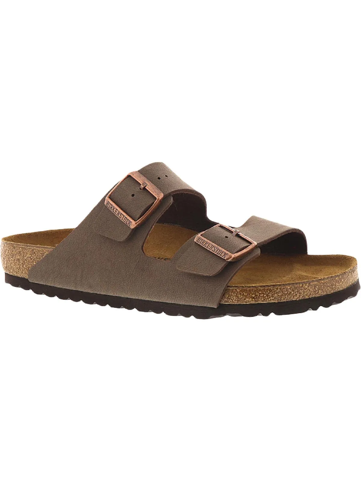 Arizona Mens Leather Flat Footbed Sandals