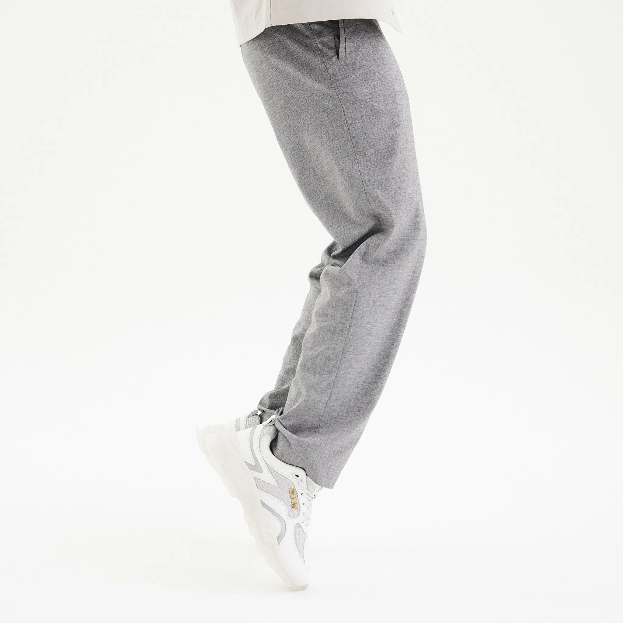 Bolster Mens White/Silver