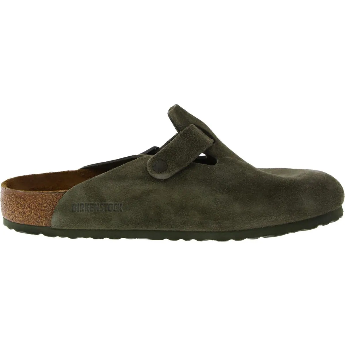 Boston Mens Adjustable Footbed Slide Sandals