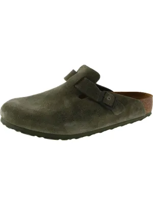 Boston Mens Adjustable Footbed Slide Sandals