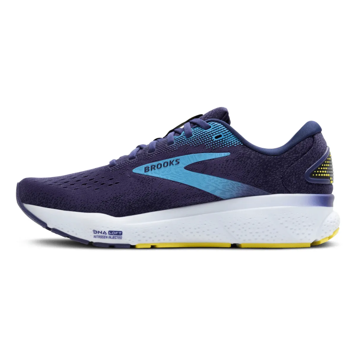 Brooks Men's Ghost 16 Blue/Bonnie Blue/Yellow