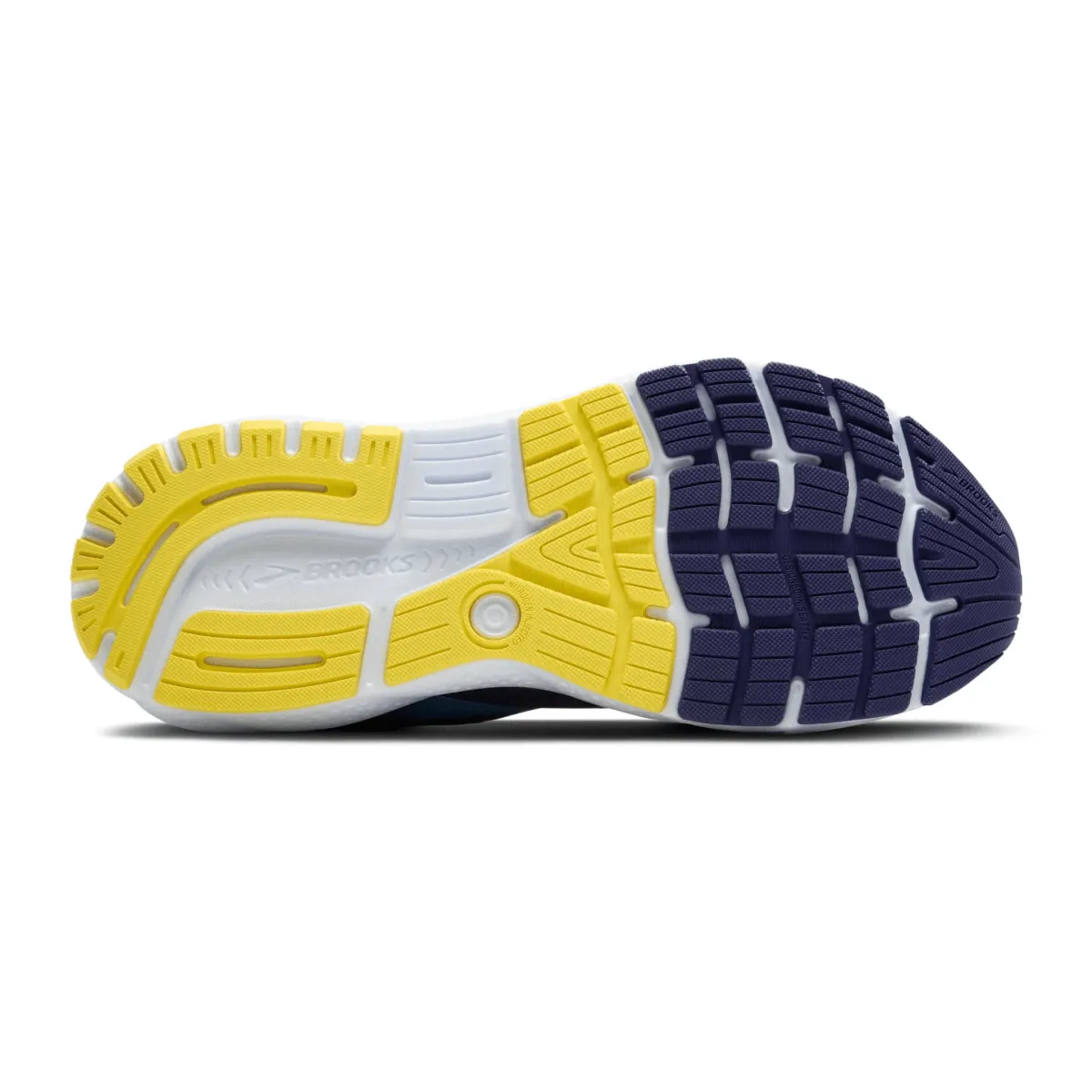Brooks Men's Ghost 16 Blue/Bonnie Blue/Yellow