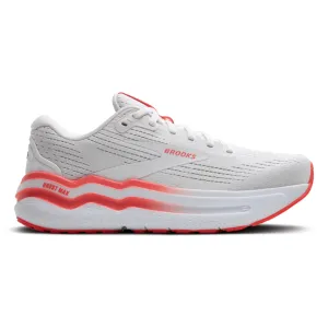 Brooks Women's Ghost Max 2 White/Hot Coral