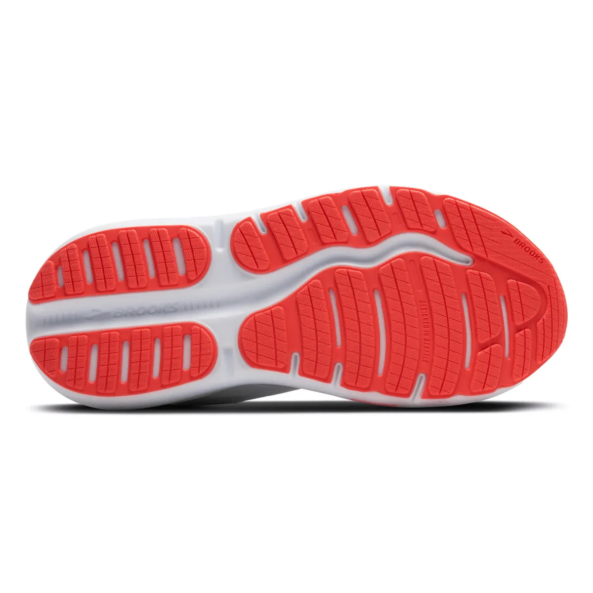 Brooks Women's Ghost Max 2 White/Hot Coral