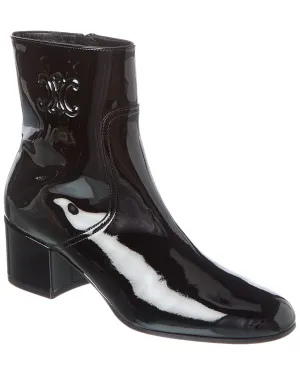 CELINE Triomphe Zipped Patent Boot