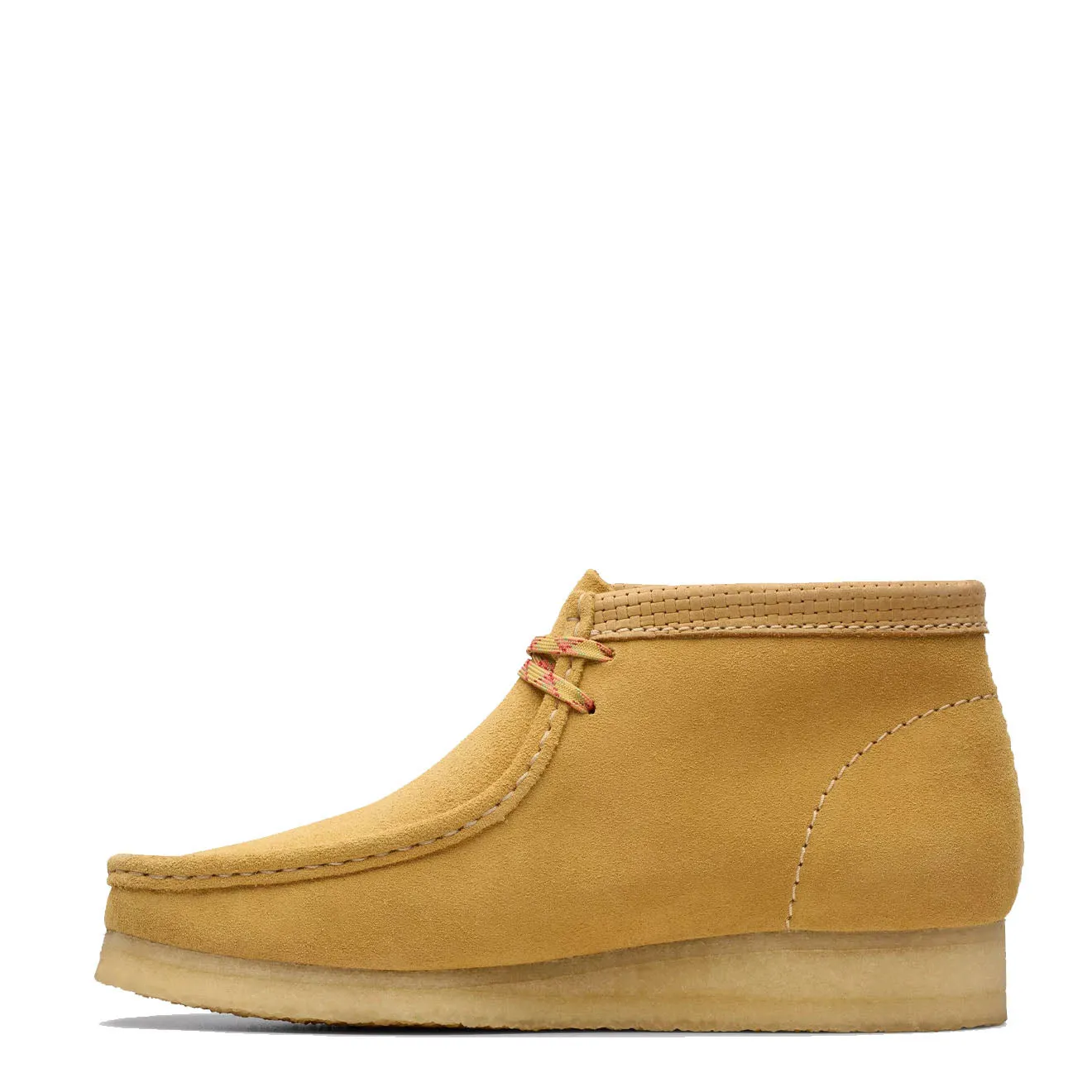 Clarks Originals Wallabee Boot Golden Tan Suede