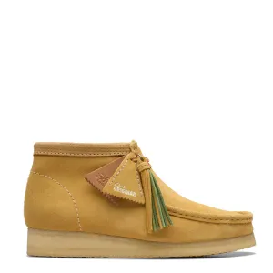 Clarks Originals Wallabee Boot Golden Tan Suede