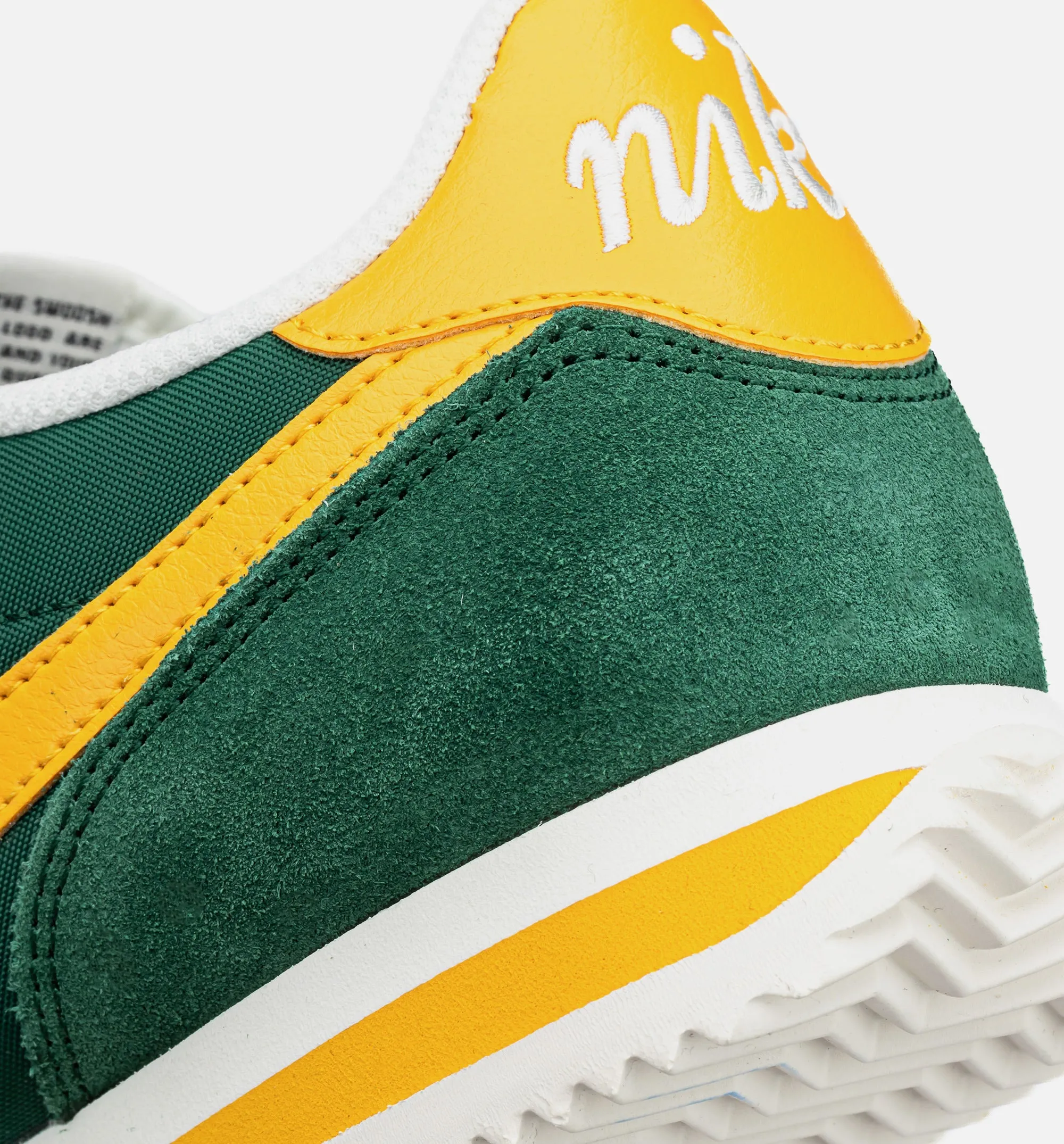 Cortez Gorge Green and Yellow Ochre Mens Lifestyle Shoe - Gorge Green/Yellow Ochre/Sail