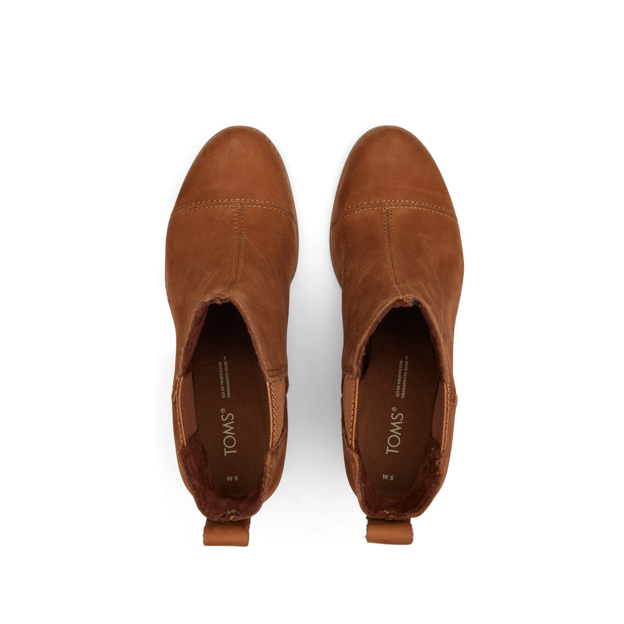 Everly Tan Nubuck Heeled Boot