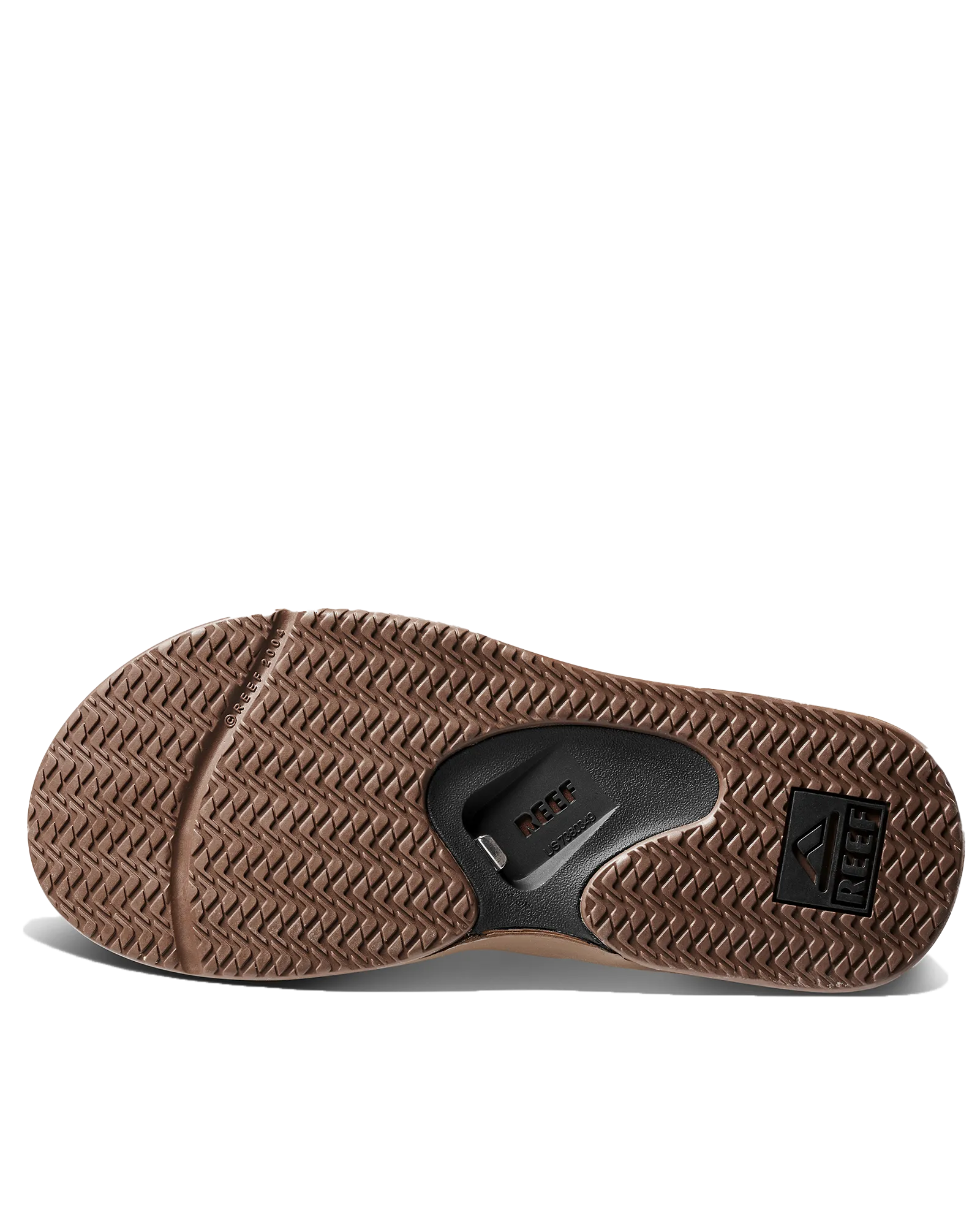 Fanning Flip Flops in Black & Tan
