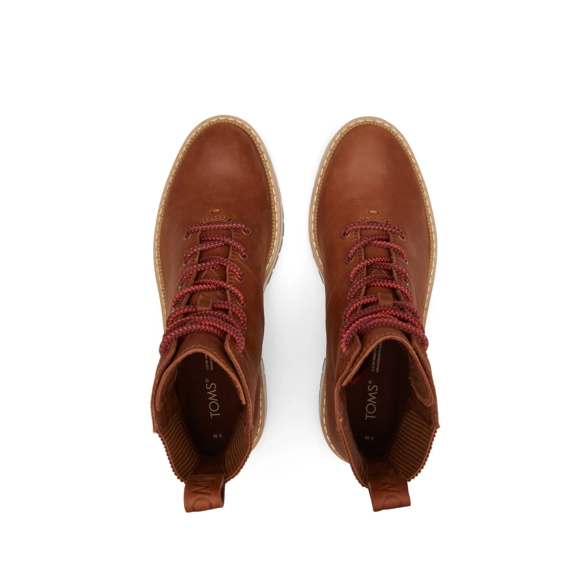 Frankie Brown Water Resistant Lace-Up Boot