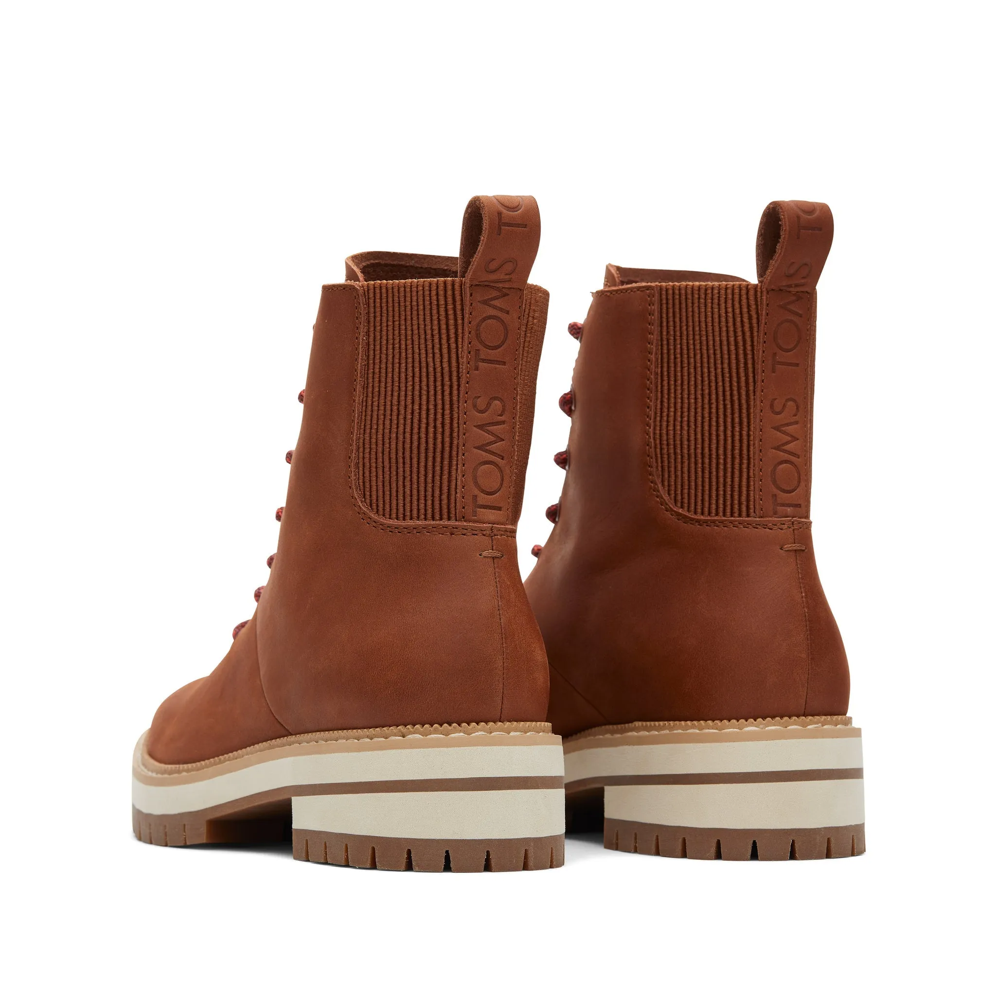 Frankie Brown Water Resistant Lace-Up Boot