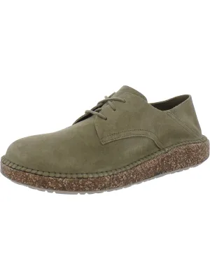 Gary Mens Suede Lace Up Derby Shoes