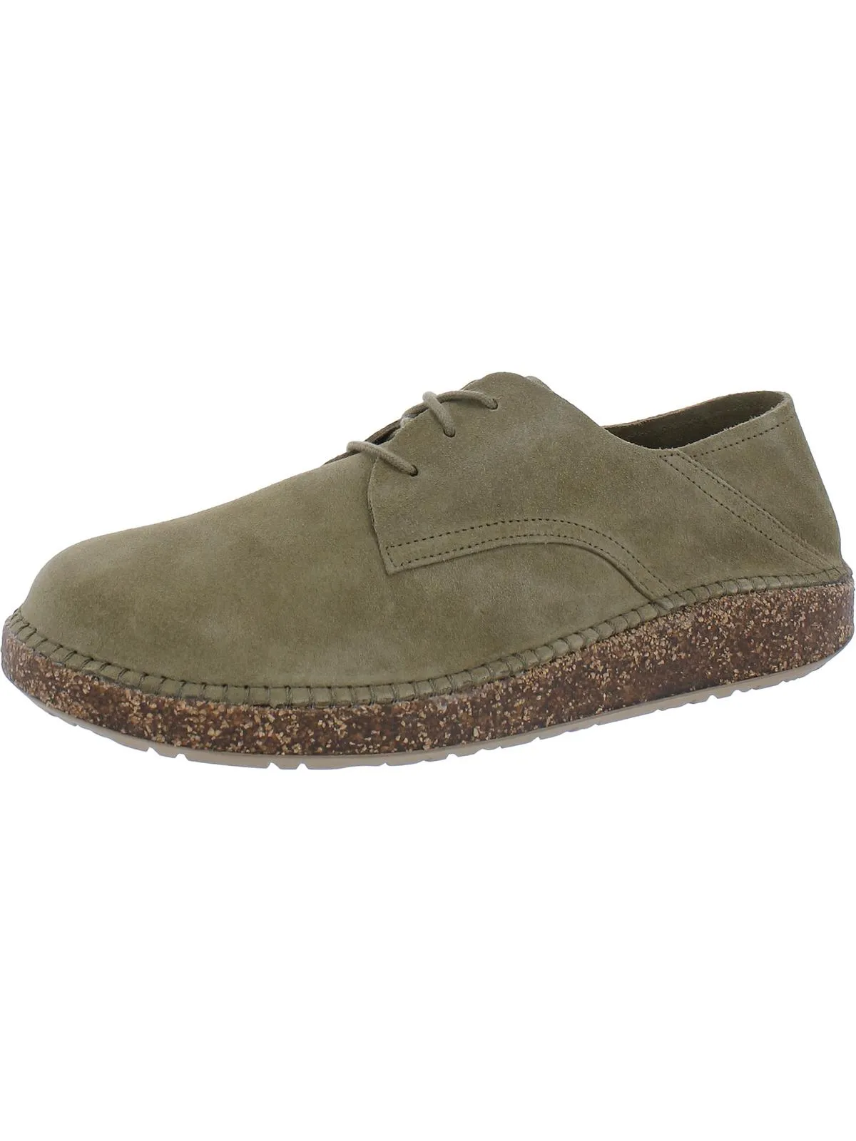 Gary Mens Suede Lace Up Derby Shoes