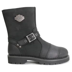 Harley Davidson Westmont 8 Inch Full Grain Leather Men's Ankle Boots