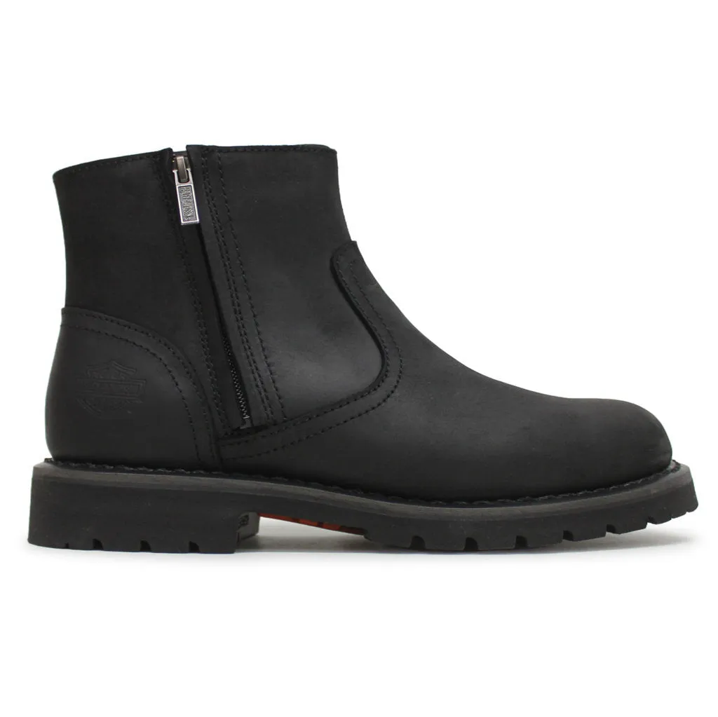Harley Davidson Winslow 5 Inch Full Grain Leather Men's Ankle Boots