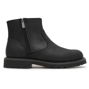 Harley Davidson Winslow 5 Inch Full Grain Leather Men's Ankle Boots