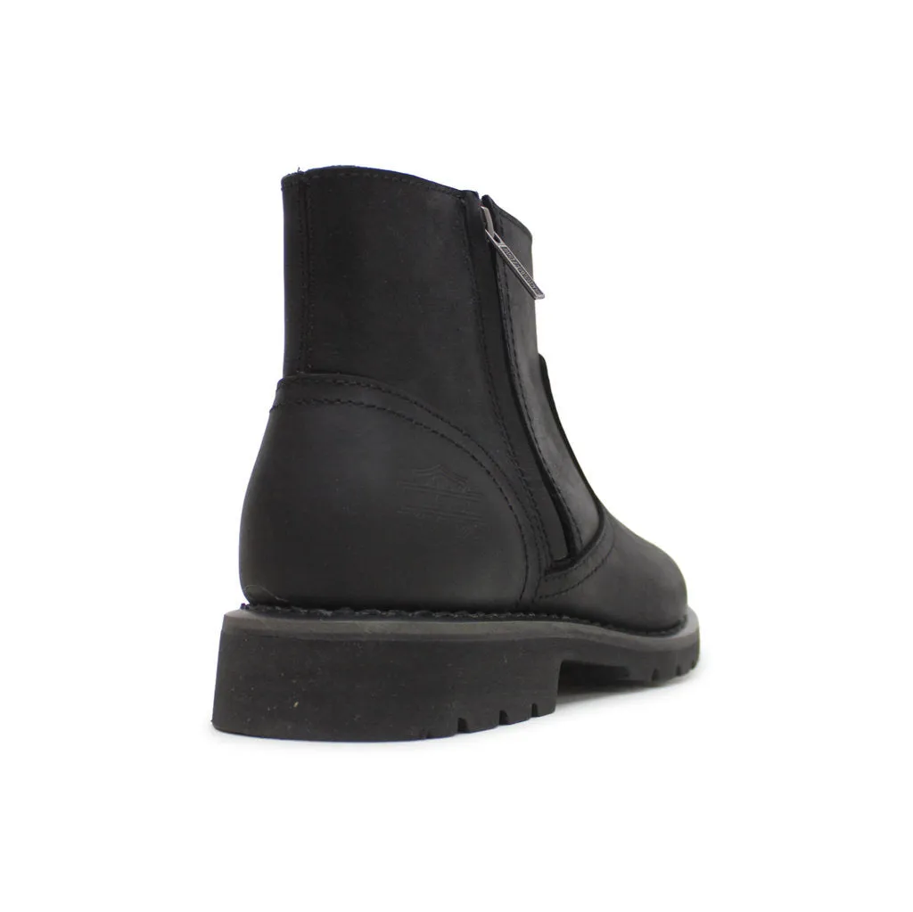 Harley Davidson Winslow 5 Inch Full Grain Leather Men's Ankle Boots