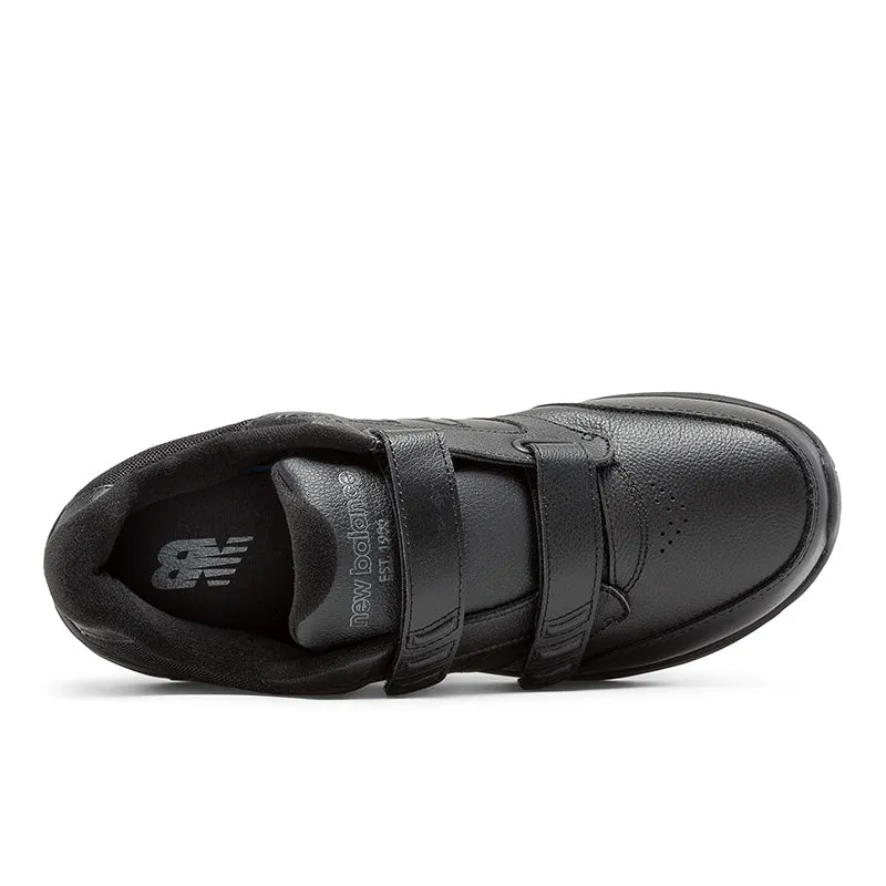 Hook and Loop Leather 928v3 - Black - Men's