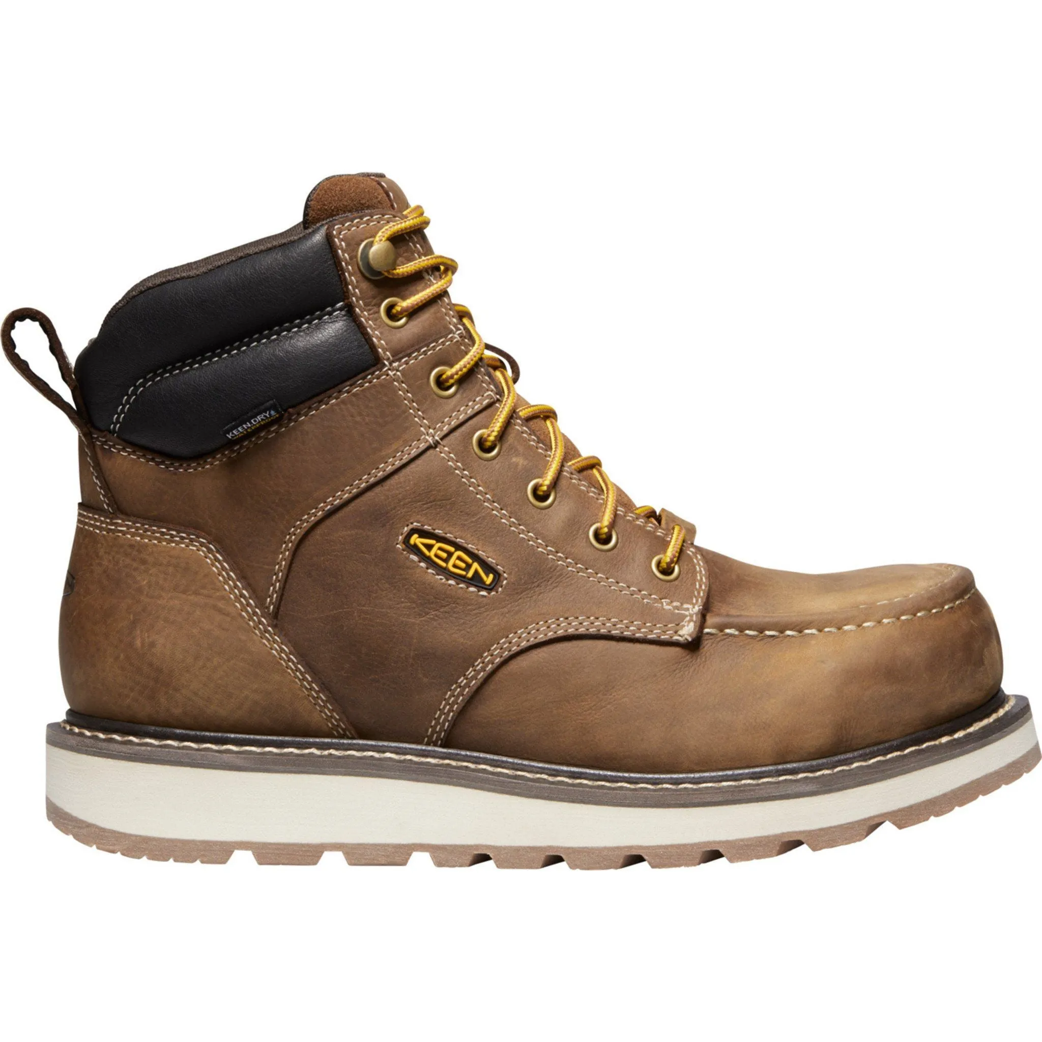 KEEN CINCINNATI 6" WATERPROOF CARBON-FIBER TOE MEN'S MEDIUM AND WIDE