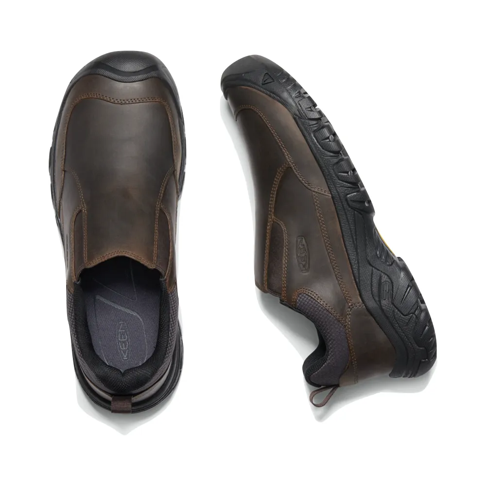 KEEN Men's Targhee III Wide Slip-On in Dark Earth/Mulch