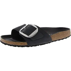 Mens Buckle Manmade Pool Slides