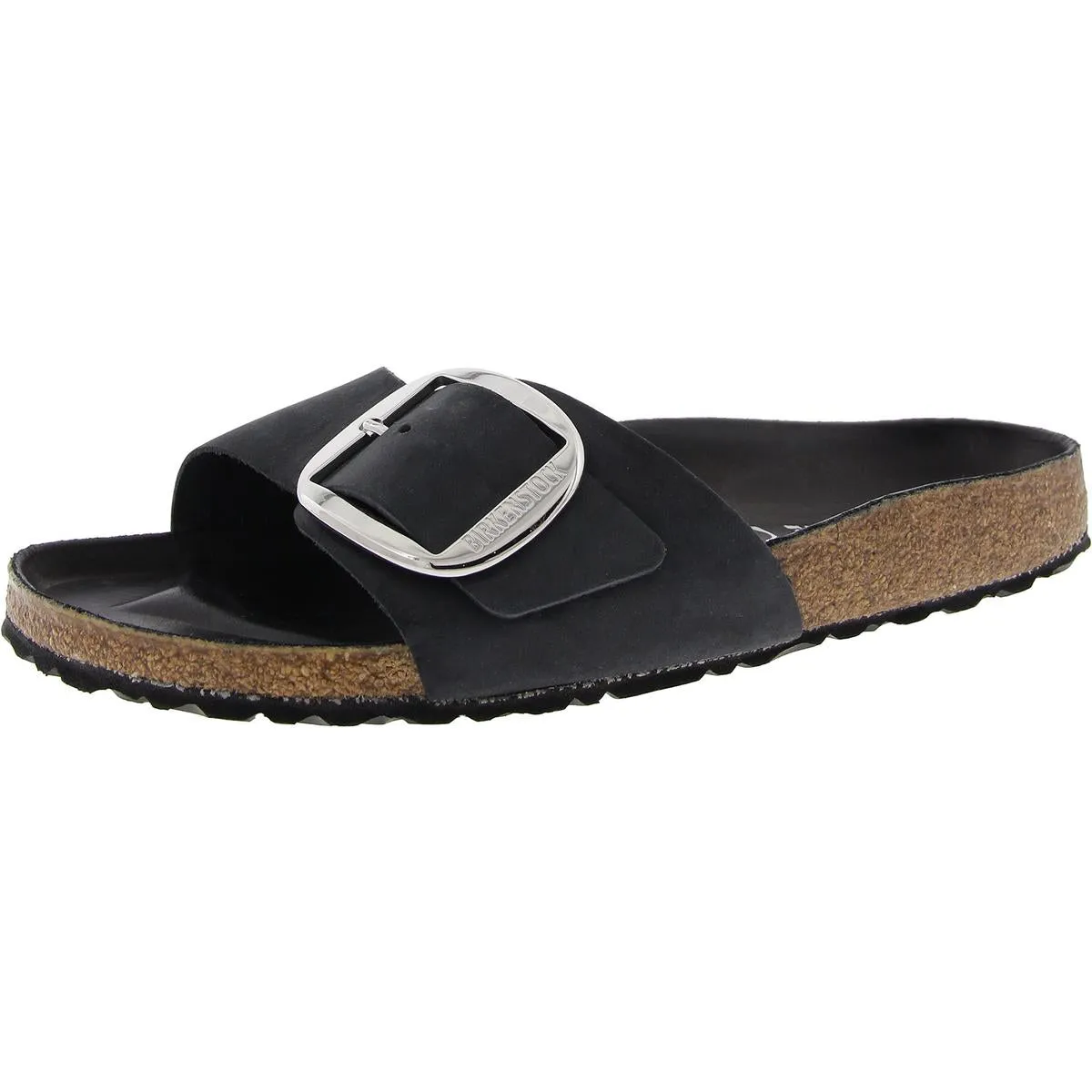 Mens Buckle Manmade Pool Slides