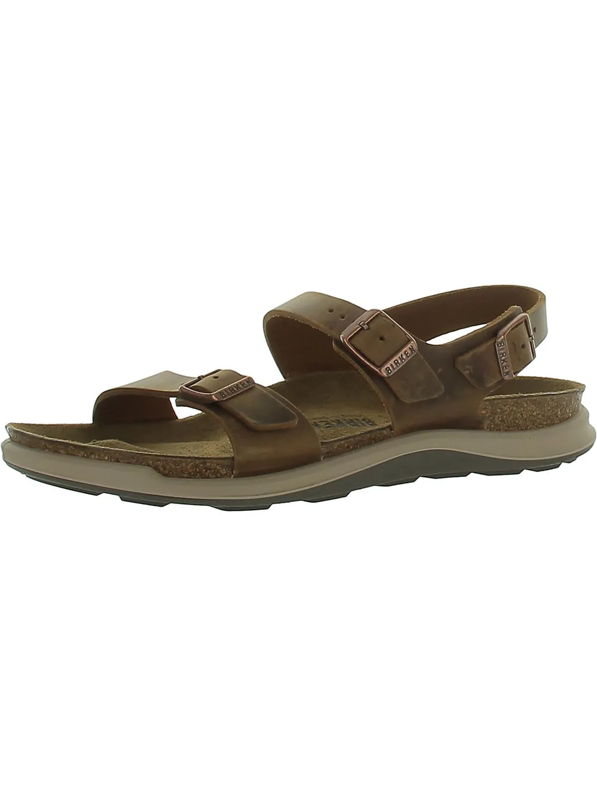 Mens Buckle Strappy Sport Sandals