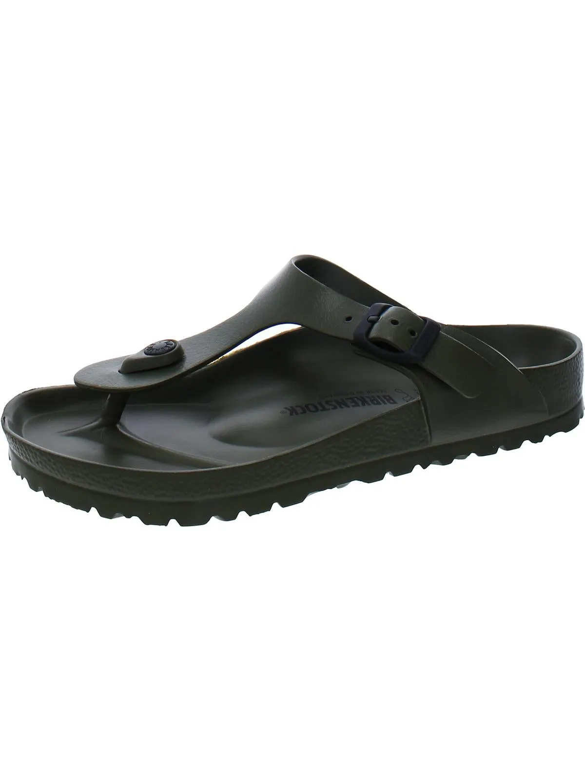 Mens Footbed Slip On Thong Sandals