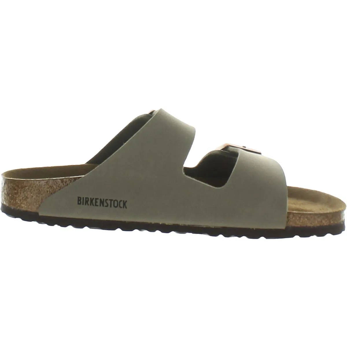 Mens Leather Slide Sandals