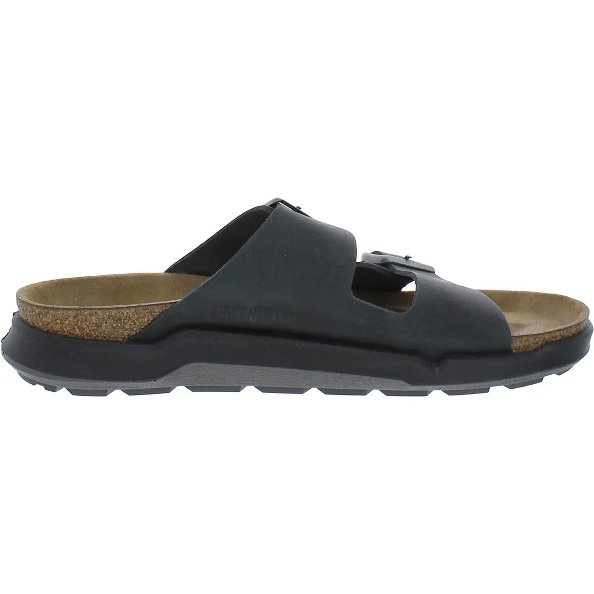 Mens Leather Slide Sandals