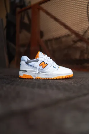Mens New Balance 550 (White/Citrus) - BB550WTO