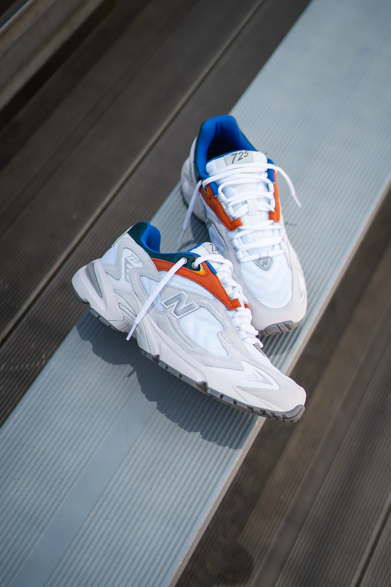 Mens New Balance 725V1 (Grey/Orange) - ML725AP