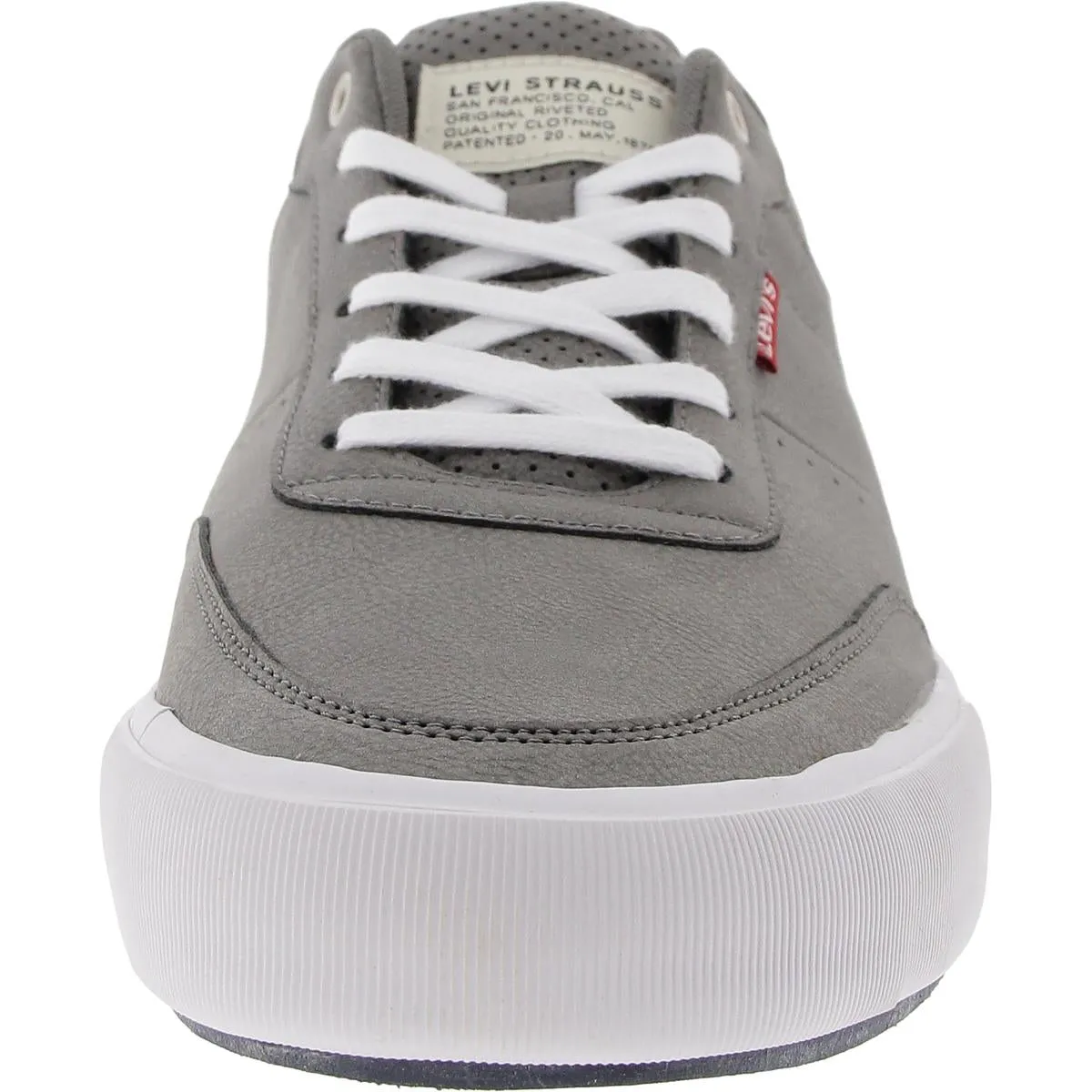 Mens Perforated Faux Leather Casual And Fashion Sneakers