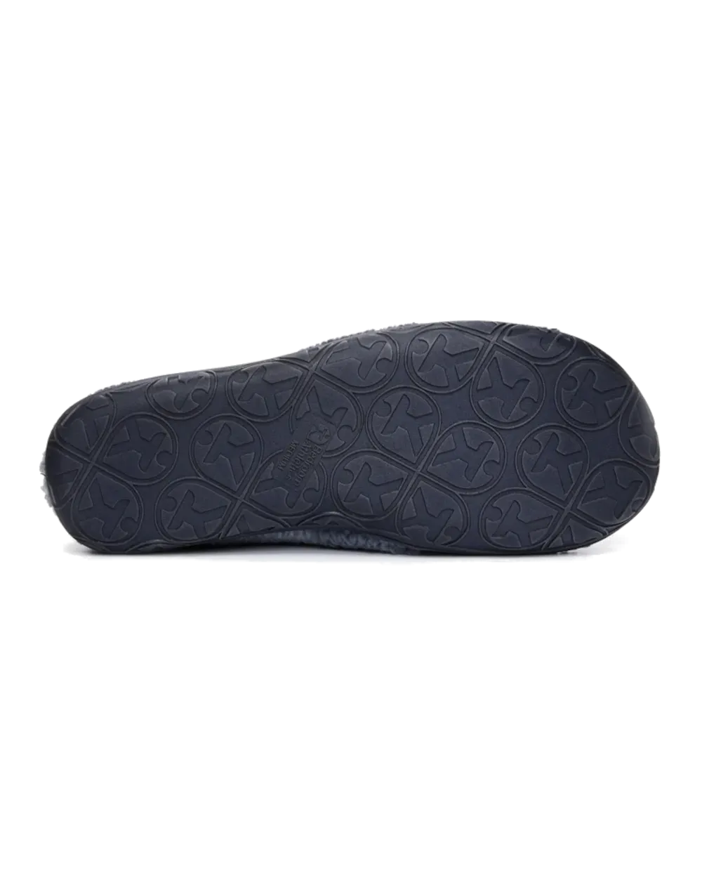 Neeson Sherpa Slipper Boots in Navy Check