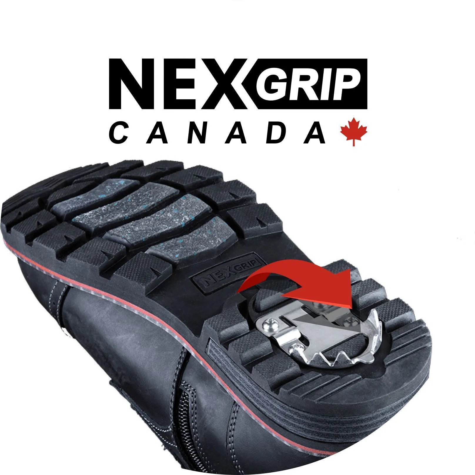 NEXGRIP ICE JACOB 3 W/CLEAT MEN'S MEDIUM AND WIDE