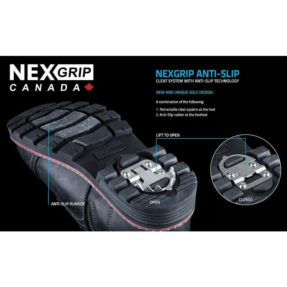 NEXGRIP ICE JACOB 3 W/CLEAT MEN'S MEDIUM AND WIDE