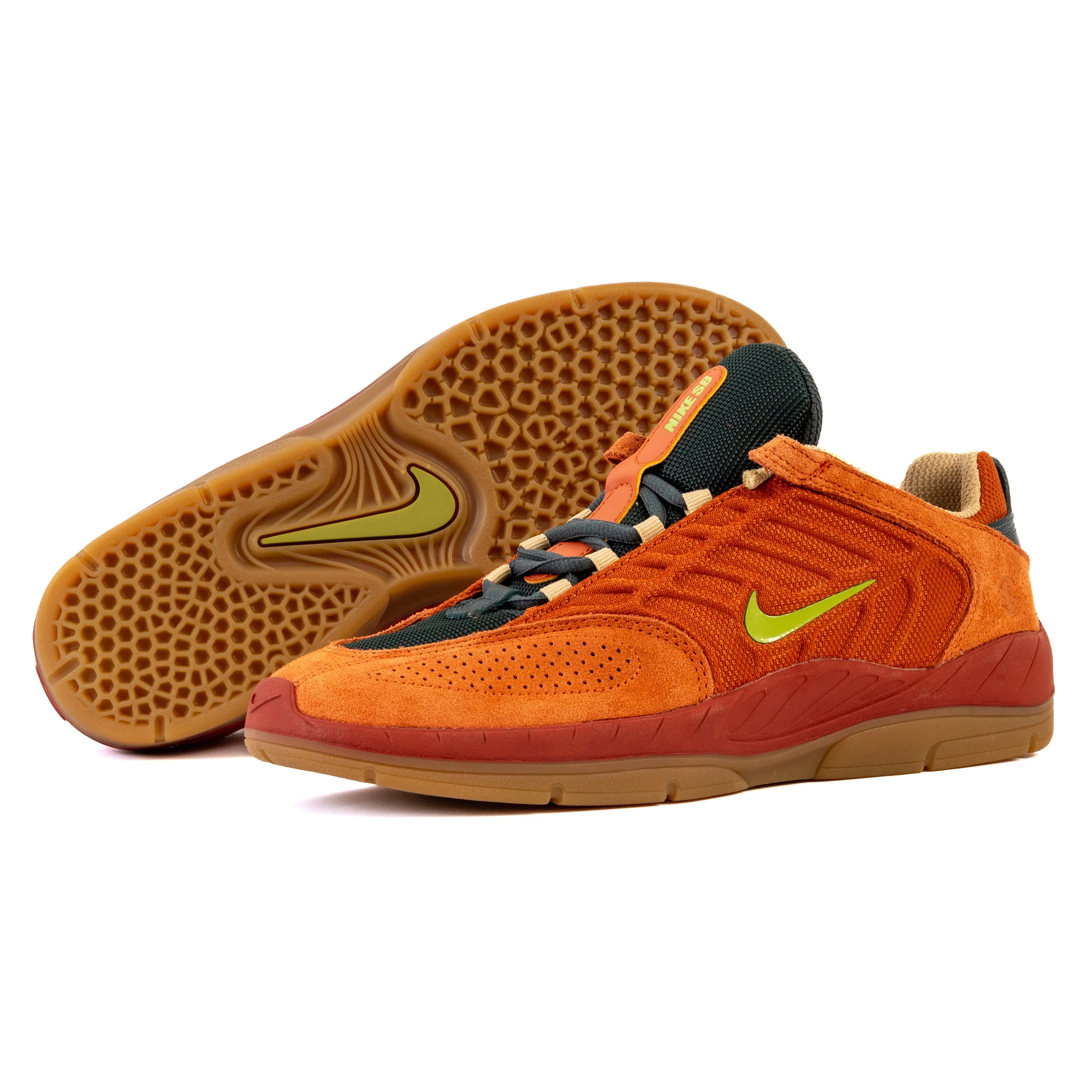 Nike SB - Vertebrae TE (Dark Russet/Pear-Desert Orange) Nike SB Shoes