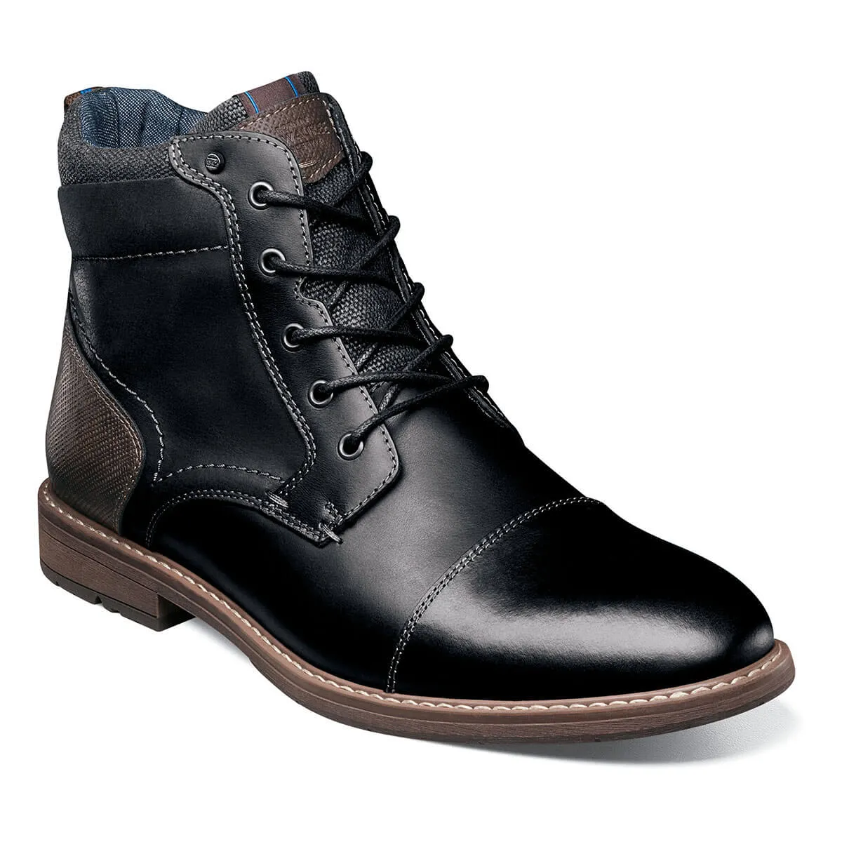Nunn Bush Fuse Cap Toe Chukka Wide