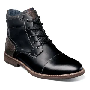 Nunn Bush Fuse Cap Toe Chukka Wide