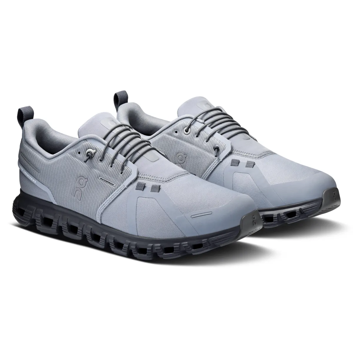 On Running Men's Cloud 6 Waterproof Alloy/Wolf