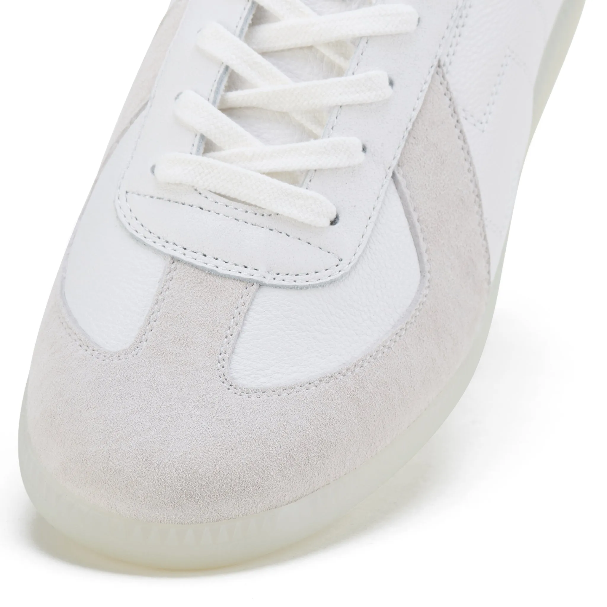 Pace Mens All White/Clear