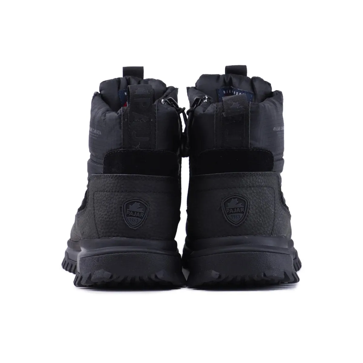 Pajar Men's Fero 2.0 Black/Black Fabric Waterproof