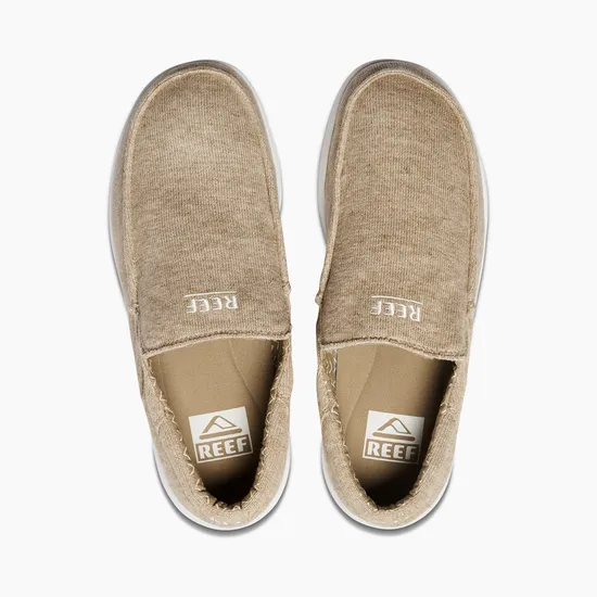Reef Cushion Coast Slip On - Grey/ White